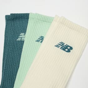 New Balance 3 PACK - EVERYDAY SEASONAL CREW -  seasalt multicolore
