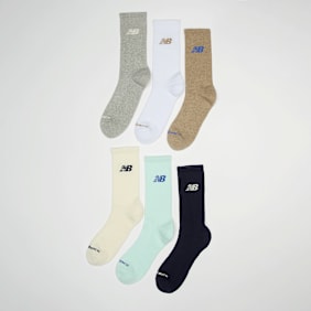New Balance 6 PACK - Everyday Seasonal Crew multicolore
