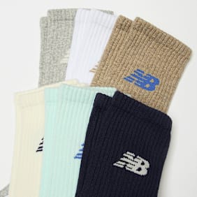 New Balance 6 PACK - Everyday Seasonal Crew multicolore