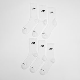 New Balance 6 PACK - Everyday Seasonal Midcalf branco
