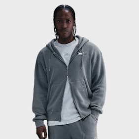 Nike   Sportswear Full-Zip Fleece Hoodie grigio