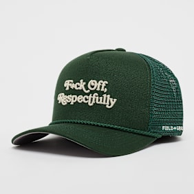 Field Grade Respectfully Twill Mesh Trucker vert