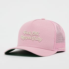Field Grade Respectfully Twill Mesh Trucker lichtroze