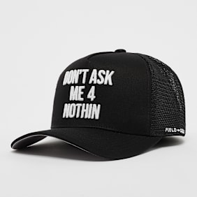 Field Grade Don’t Ask Twill Mesh Trucker noir