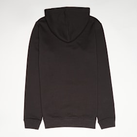 New Balance French Terry Stacked Logo Hoodie schwarz