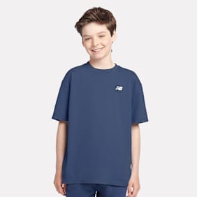 New Balance Jersey Small Logo Tee bleu