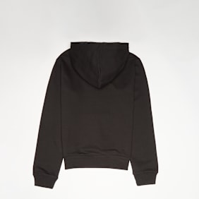 New Balance French Terry Stacked Logo Hoodie zwart