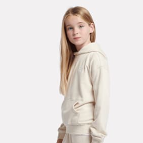 New Balance Small Logo Hoodie beż