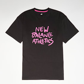 New Balance Athletics Graffiti Graphic Tee czarny