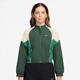 Nike Sportswear Shrunken Track Jacket vert