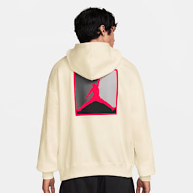 Jordan Brooklyn Graphic Hooded Pullover bež
