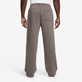 Jordan Brooklyn Oversized Open-Hem Pant marrón