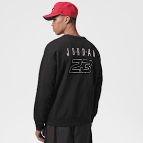 Jordan Flight Fleece Crew Neck zwart