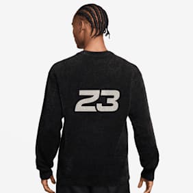 Jordan Flight Mohair Sweater preto