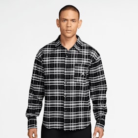 Jordan Brooklyn Flannel Graphic Longsleeve negro