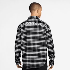 Jordan Brooklyn Flannel Graphic Longsleeve negro