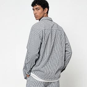 Dickies Hickory Work Longsleeve Shirt bleu