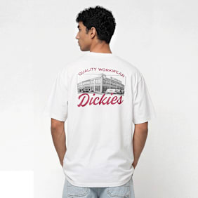 Dickies Wellsville Shortsleeve Tee blanc