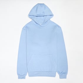 Urban Classics Kids Fluffy Hoody blau