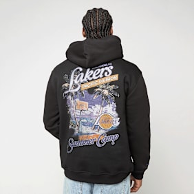 Mitchell & Ness NBA L.A. Lakers Paradiso Oversized Hoody nero