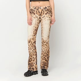 True Religion Becca Mid Rise Bootcut Flap brun