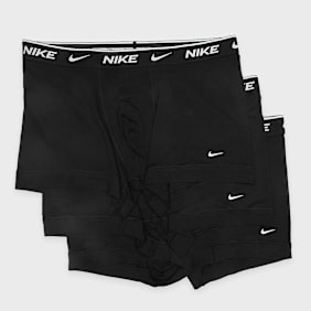 Nike 3 PACK - Essential Cotton Stretch Trunk Noir