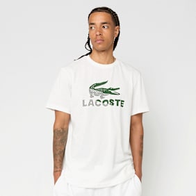 Lacoste Graphic T-Shirt Weiss