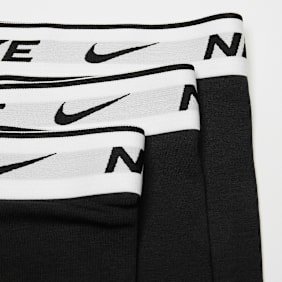 Nike 3 PACK - Essential Cotton Stretch Trunk zwart