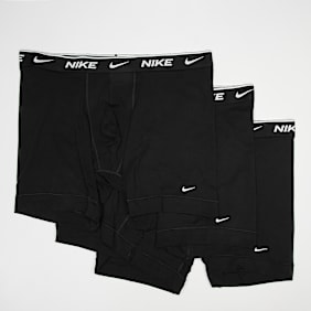 Nike 3 PACK - Essential Cotton Stretch Boxer Brief zwart