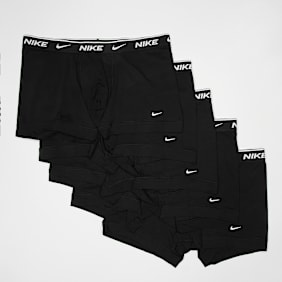 Nike   5 PACK - Essential Cotton Stretch Trunk preto