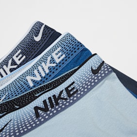 Nike   3 PACK - Essential Cotton Stretch Trunk azul