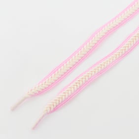 BAGGY Braid Cord Laces 120cm beż