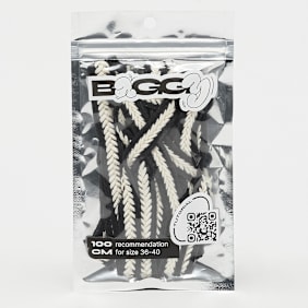 BAGGY Braid Cord Laces 100cm noir