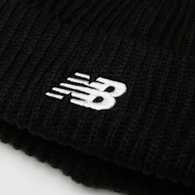 New Balance NB Simple Beanie black negro