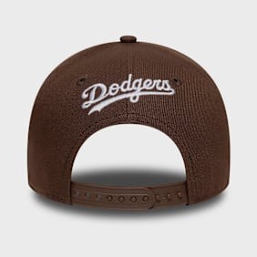 New Era 9Forty E-Frame Outline Script MLB Los Angeles Dodgers marrone