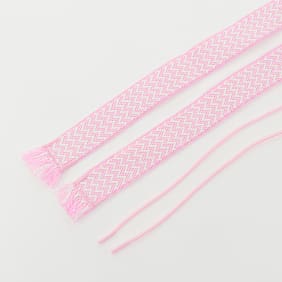 BAGGY Tape Laces 100cm rosa 