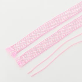 BAGGY Tape Laces 120cm rosa 