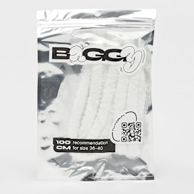BAGGY Fat Fuzzy Laces 100cm weiß