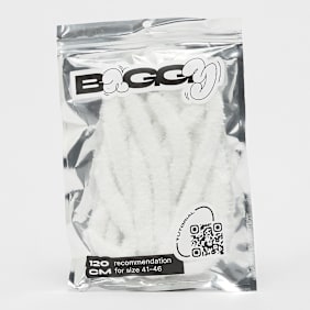 BAGGY Fat Fuzzy Laces 120cm weiß