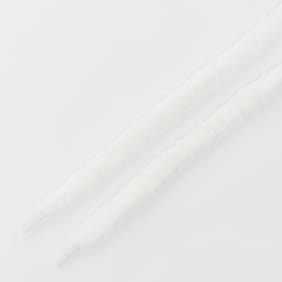 BAGGY Fat Fuzzy Laces 120cm bianco