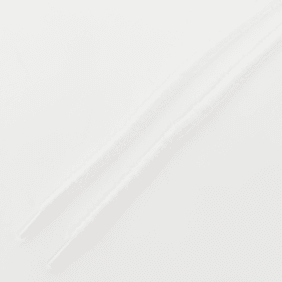 BAGGY Round Fuzzy Laces 100cm branco