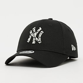 New Era Female 9Forty Animal Infill MLB New York Yankees preto