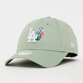 New Era Female 9Forty Floral Icon MLB Los Angeles Dodgers verde