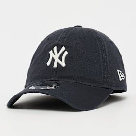 New Era 9TWENTY Washed Script MLB New York Yankees blauw