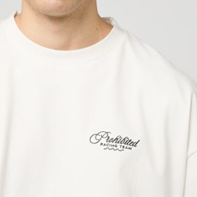 Prohibited Oldtimer Race Tee blanc