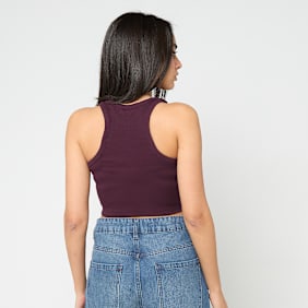 Karl Kani Small Signature Essential Racer Rib Top vermelho