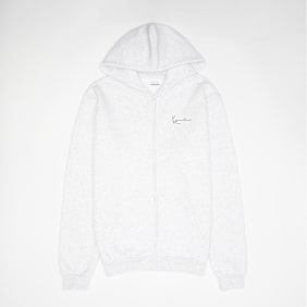 Karl Kani Signature Zip Hoodie grau