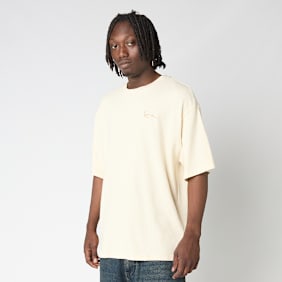 Undefined Brand Signature Washed Oversized T-Shirt beige