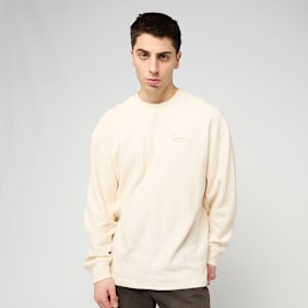 Karl Kani Signature  Waffle Longsleeve weiß