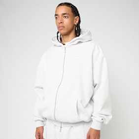 Karl Kani Signature Oversized Zip Hoodie cinzento